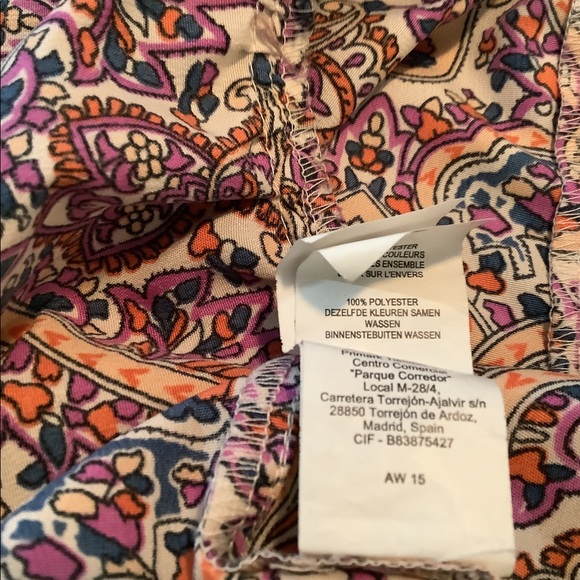 Atmosphere Boho Mini  Dress Summer Party Casual Beach Sundress Size Medium 8 - Picture 6 of 6